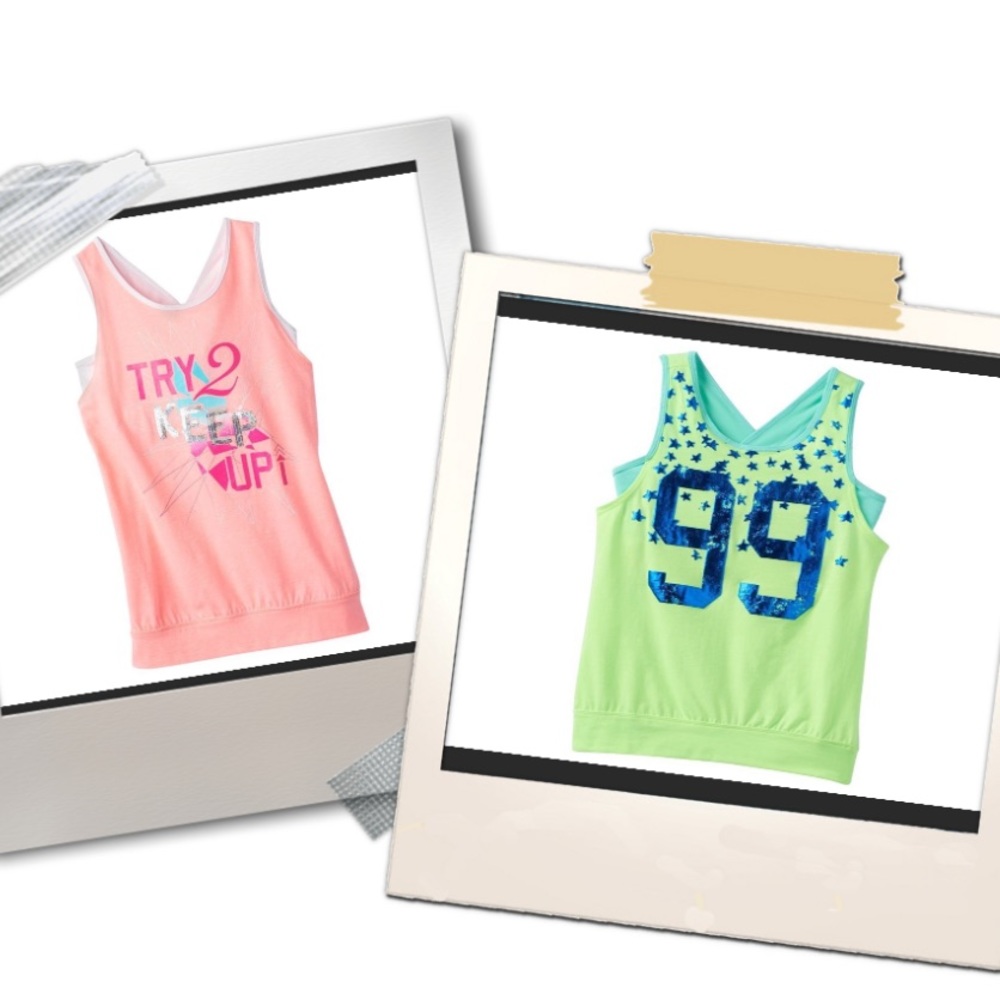 PLUS SIZE Girls tank top bundle size 14.5